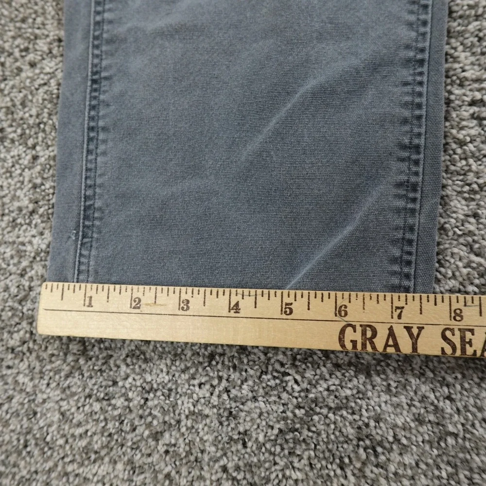 VTG Abercrombie Fitch Jeans Mens 30X32 Blue Gray Carpenter Pants Grunge 90Ss Y2K